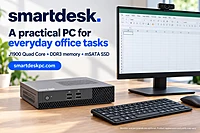 SmartDesk Basic J1900 Mini PC for everyday office tasks
