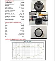 DE525K-01 Kevlar cone Woofer 5.25" 8Ohms 75 Watts (2 Pcs) DE525K-01 Kevlar cone Woofer 5.25" 8Ohms 75 Watts (2 Pcs)