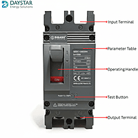 DC MCCB 150A 2-Pole  – Circuit Breaker for DC Protection-High current DC appliances