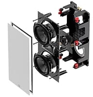 JBL Studio Series Cinematic Sound Dual 6.5" 2 Way In Wall Loudspeaker