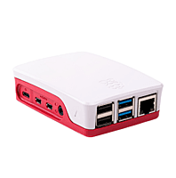 Raspberry Pi 4 Case- Red and White