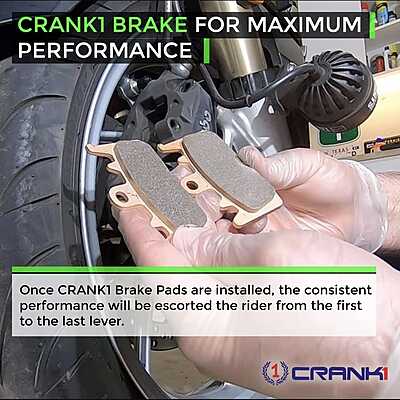 Crank1 CB744 Sintered Brake Pads Crank1 CB744 Sintered Brake Pads