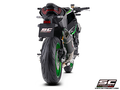 SC-Project SC1-R Carbon Fibre Exhaust for Kawasaki Z900 2025+ SC-Project SC1-R Carbon Fibre Exhaust for Kawasaki Z900 2025+