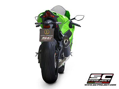 SC-Project SC1-R carbon fibre exhaust, with de-cat link pipe for Kawasaki ZX-10R 2021-2024 SC-Project SC1-R carbon fibre exhaust, with de-cat link pipe for Kawasaki ZX-10R 2021-2024