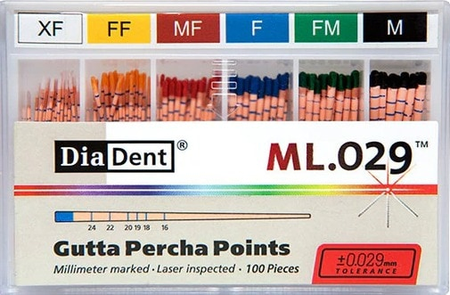 DiaDent Gutta Percha Non-Standardized – Endodontic Obturation Points
