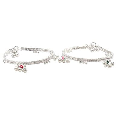 Sterling Silver Baby Anklet/Kolusu Sterling Silver Baby Anklet/Kolusu