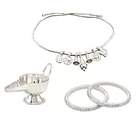 Sterling silver gift set for Born Babies