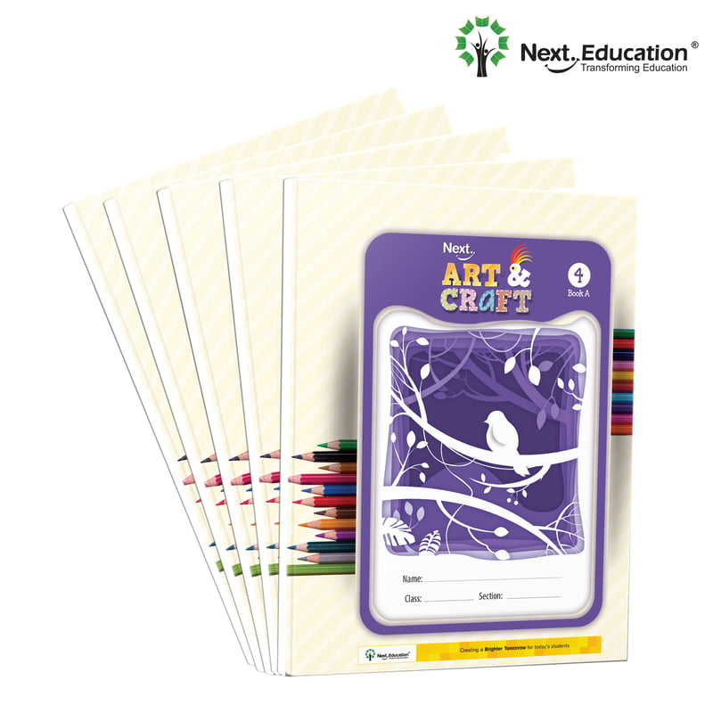 Art & Craft book for - Secondary School kids Class 4 / Level 4 (A + B) Art & Craft book for - Secondary School kids Class 4 / Level 4 (A + B)