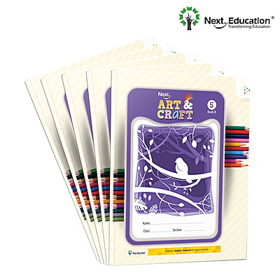 Art and craft Level 5 Book A and B craft items with material board Art and craft Level 5 Book A and B craft items with material board