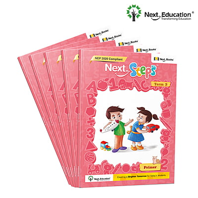 Next Steps - Primer - Term 3 Book NEP 2020 Edition by Next Education | Term 3 book for Nursery Next Steps - Primer - Term 3 Book NEP 2020 Edition by Next Education | Term 3 book for Nursery