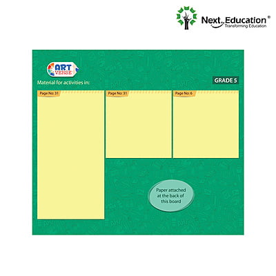 Artverse Level 5 /class 5 Book with Craft material Artverse Level 5 /class 5 Book with Craft material