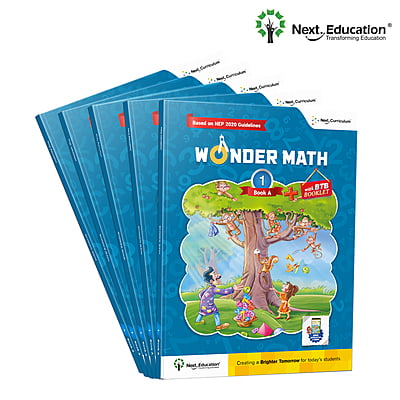Wonder Math TextBook for - Secondary School CBSE 1st class / Level 1 Book A New Education Policy (NEP) Edition Wonder Math TextBook for - Secondary School CBSE 1st class / Level 1 Book A New Education Policy (NEP) Edition
