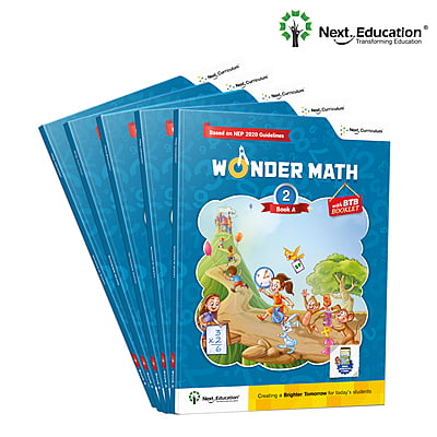 Wonder Math TextBook for - Secondary School CBSE 2nd class / Level 2 Book A New Education Policy (NEP) Edition Wonder Math TextBook for - Secondary School CBSE 2nd class / Level 2 Book A New Education Policy (NEP) Edition
