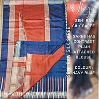 SEMI RAW SILK SAREE MRSSRSS22511