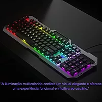 Open Box Aula F2023 / Anti-ghosting, Aluminium body with Mobile holder, Membrane Wired USB Gaming Keyboard  (Black)