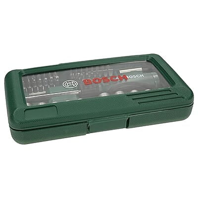 Bosch 46-Piece Screwdriver Bit set, with Screwdriver Bits and 12 Nutsetters