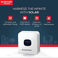 Anchor Panasonic 3kW On-Grid Solar Inverter | 3KTL3X (White)