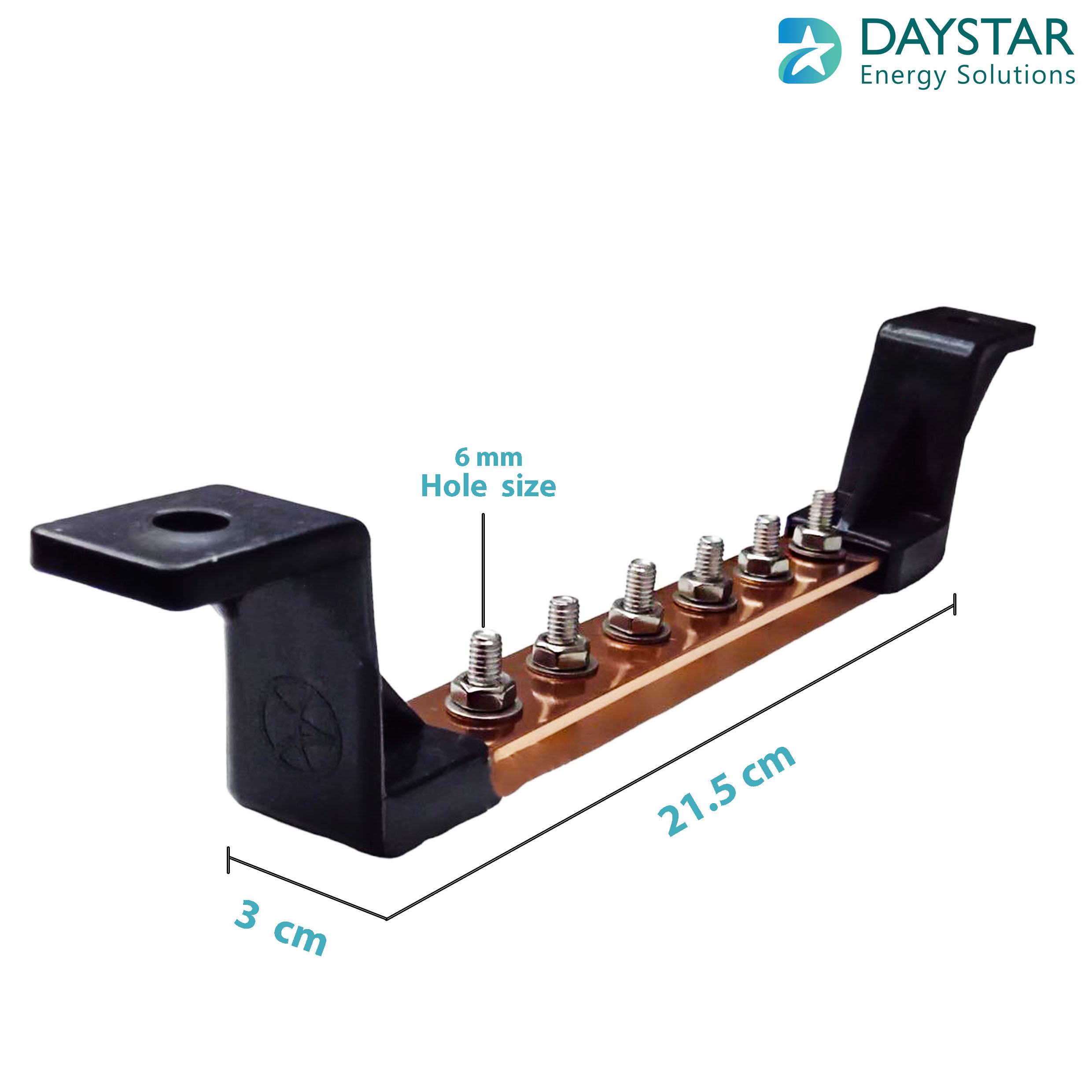 EARTH BENCH/TERMINAL STRIP,TERMINAL CONNECTOR [ 6 HOLE ]