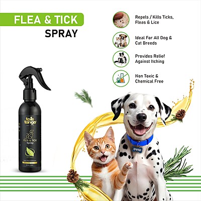 Anti Tick Flea Spray-Natural
