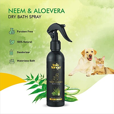 Dry Bath Neem Aloevera 200 ML