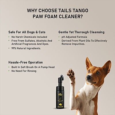Paw Foam Cleaner Aloevera and Lemon 150 ML