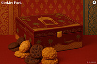 Premium Cookies MDF Hamper Gift Box Premium Cookies MDF Hamper Gift Box