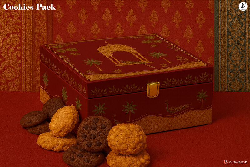 Premium Cookies MDF Hamper Gift Box Premium Cookies MDF Hamper Gift Box