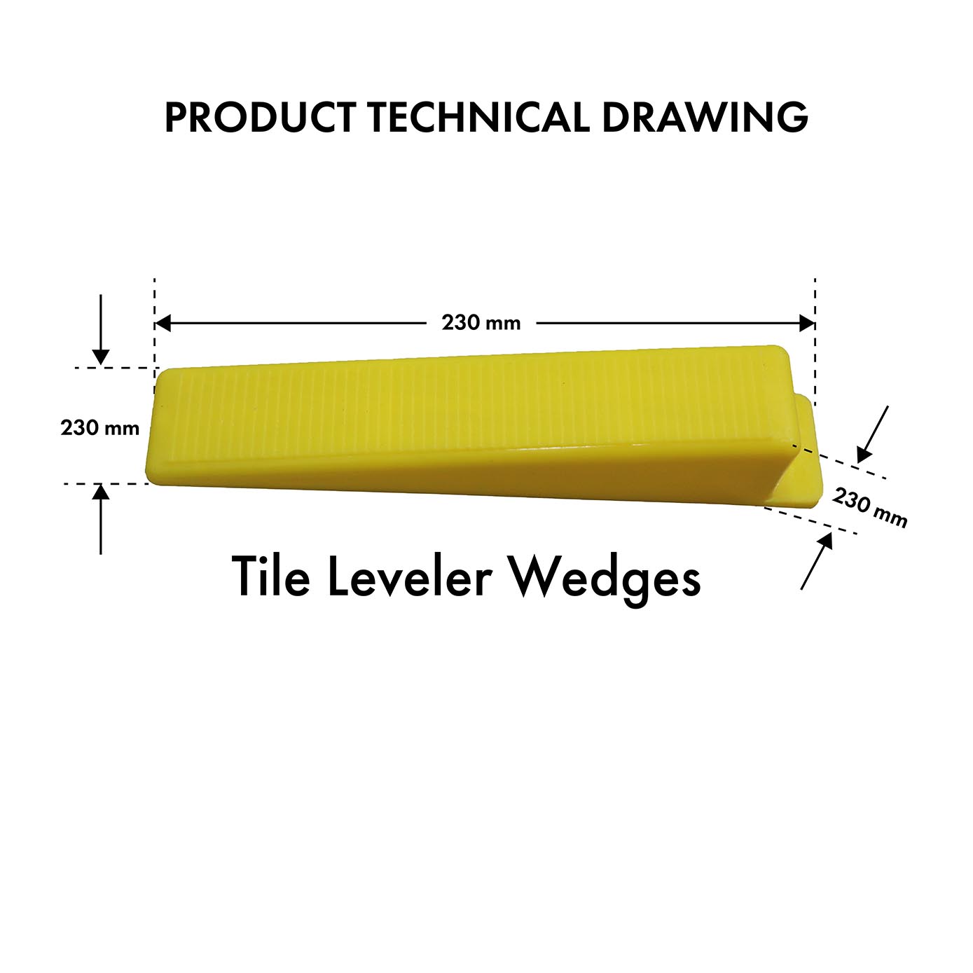 WD Tile Levelling Wedges (100 Pcs pkt.)