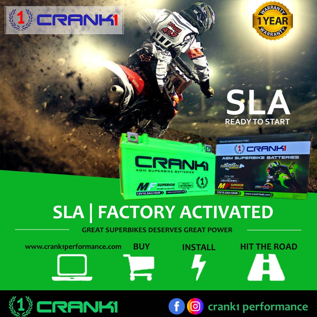 Crank1 Battery (CB14S) Crank1 Battery (CB14S)