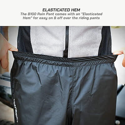 Viaterra B100 Waterproof Motorcycle Rain Pants (2026)