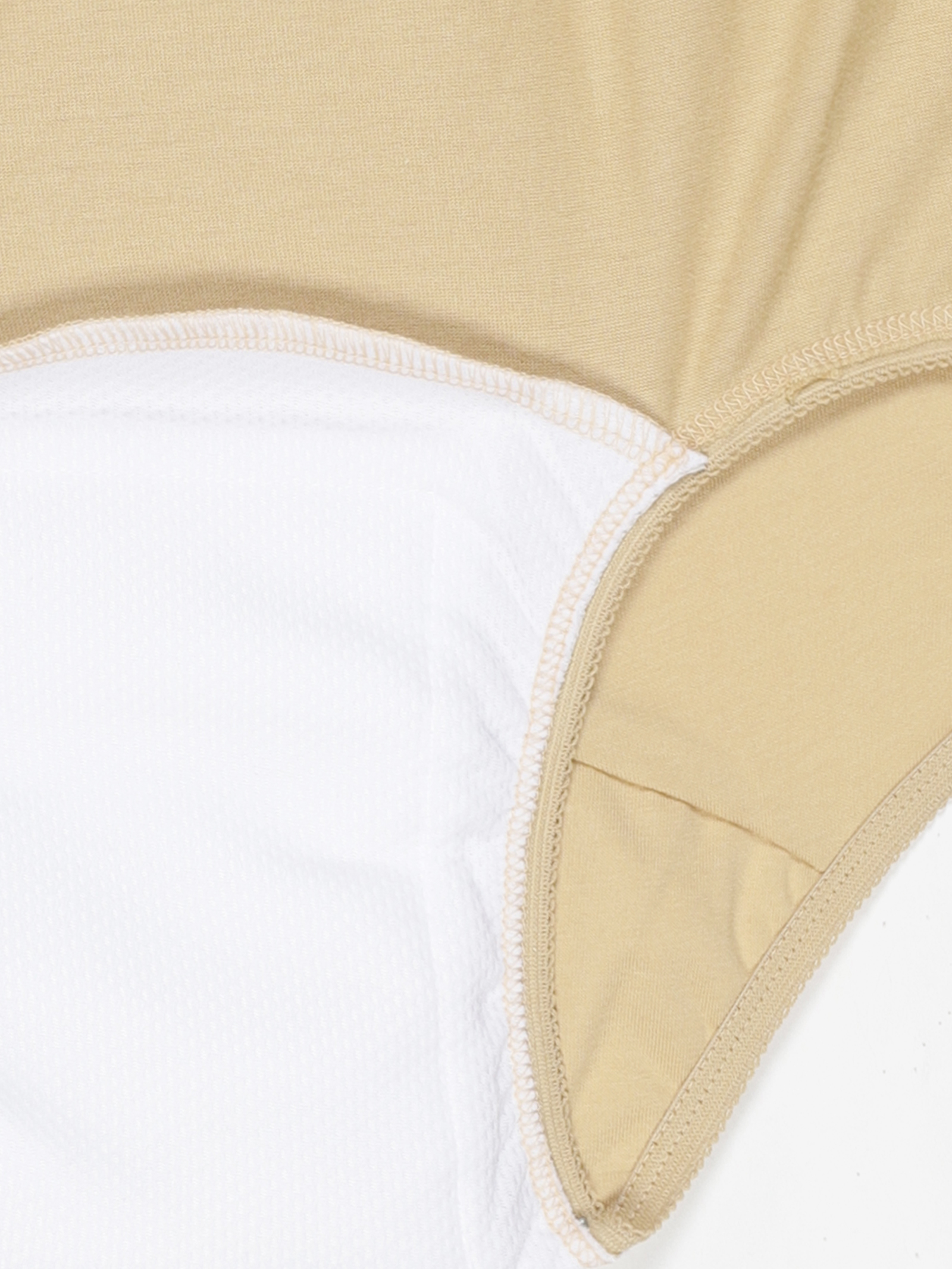 Reusable adult diaper, Washable adult diapers, Incontinence Protective Underwear for Women, High Waist Panties For Women, Leak Proof, Beige Color (pack of 2)