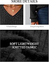 Womens V Neck Long Sleeve Sweatshirt Fall Fashion Tops Tunic Dressy Casual Sweater Clothes Cute Trendy Work Womens V Neck Long Sleeve Sweatshirt Fall Fashion Tops Tunic Dressy Casual Sweater Clothes Cute Trendy Work