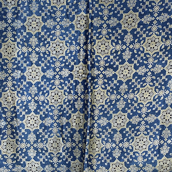 Mashru Silk Ajrakh Print #5