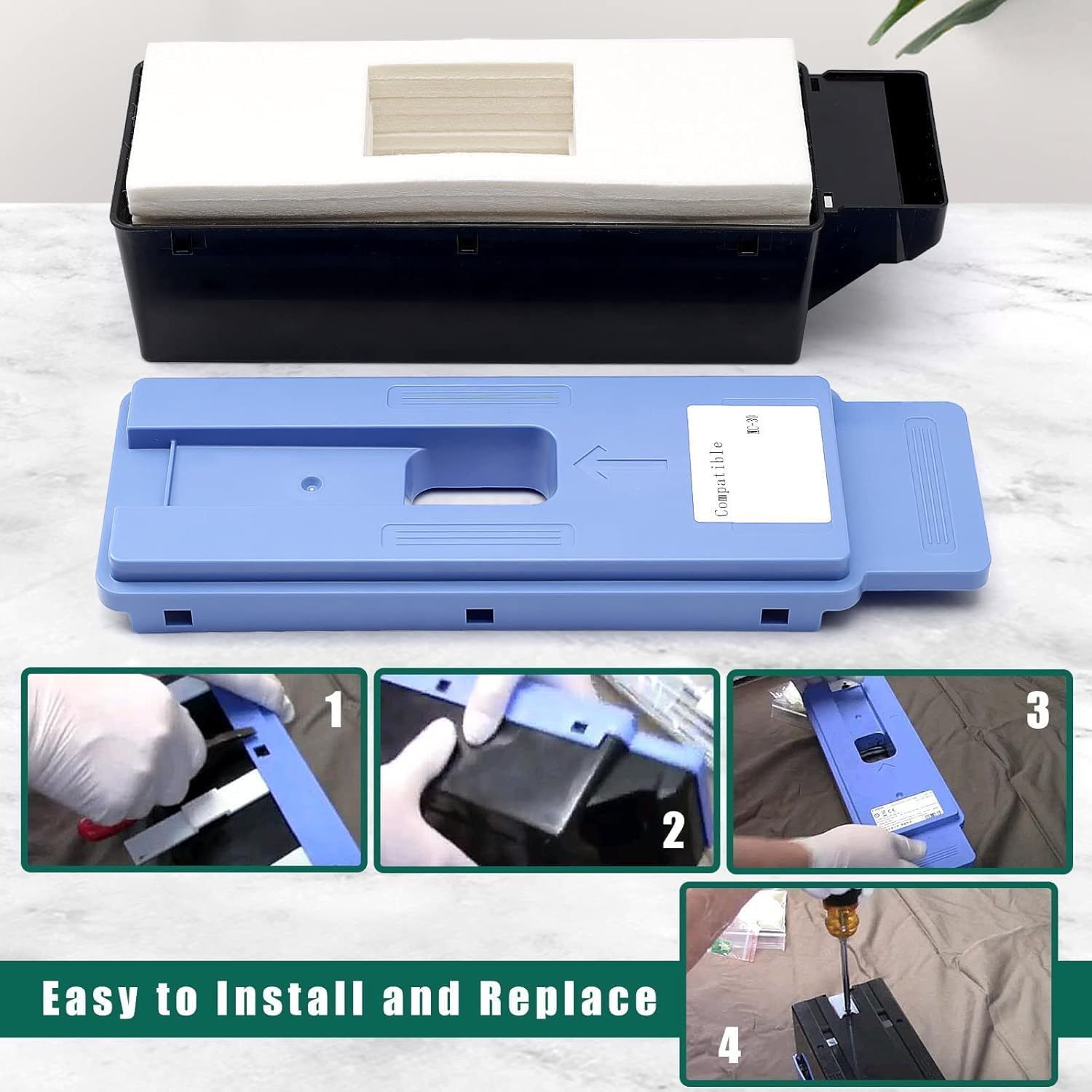 MC-30 Maintenance Tank Waste Ink Box for Cannon Image PROGRAF PRO520/540/540s MC-30 Maintenance Tank Waste Ink Box for Cannon Image PROGRAF PRO520/540/540s