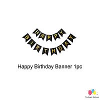 The Magic Balloons Store – Printed Cocomelon Birthday Party Theme Decoration combo kits – Combo Pack of 38 Pcs, foil 5 pcs Set,1 Happy Birthday banner, 2 Foil Curtains, 30 Balloons-181593