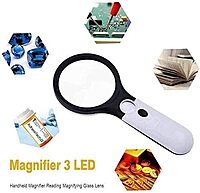 MG8 - 3 LED, 3X / 45X Handheld Magnifier