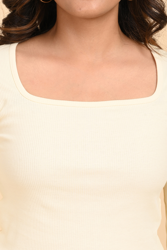 Women's Bell Sleeve Crop Top
