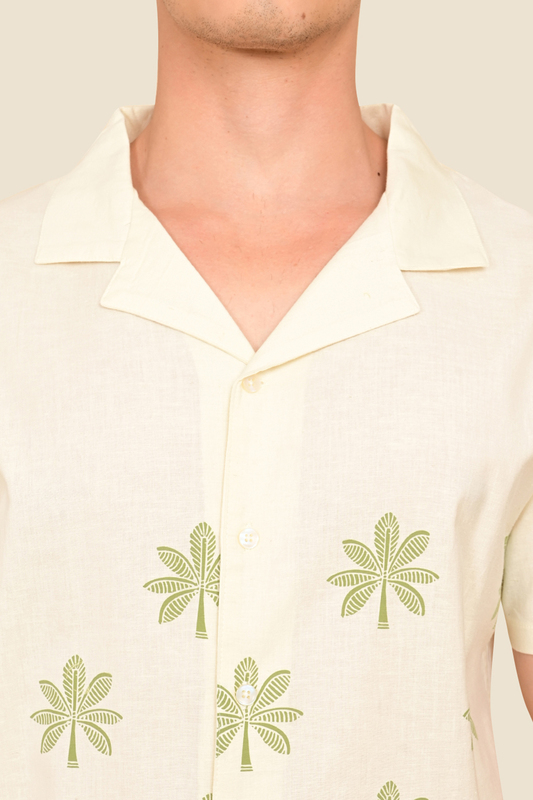 Men's Sunlit Scrolls Printed Shirt