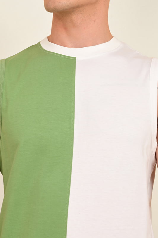 Men's Printed Muscle Vest