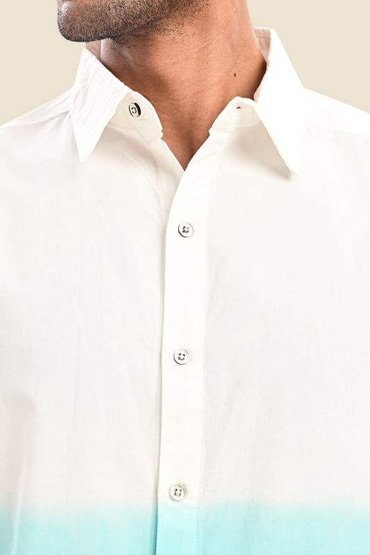 Men's Ombre Dip Dye Shirt