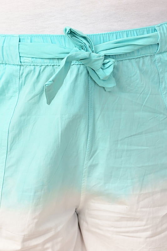 Women's Ombre Dip Dye Shorts