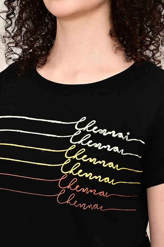 Women's Madrascape Wideneck T-Shirt