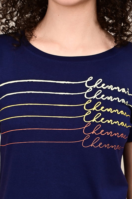 Women's Madrascape Wideneck T-Shirt