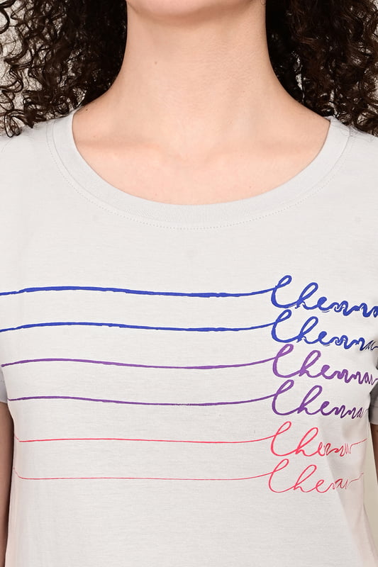 Women's Madrascape Wideneck T-Shirt