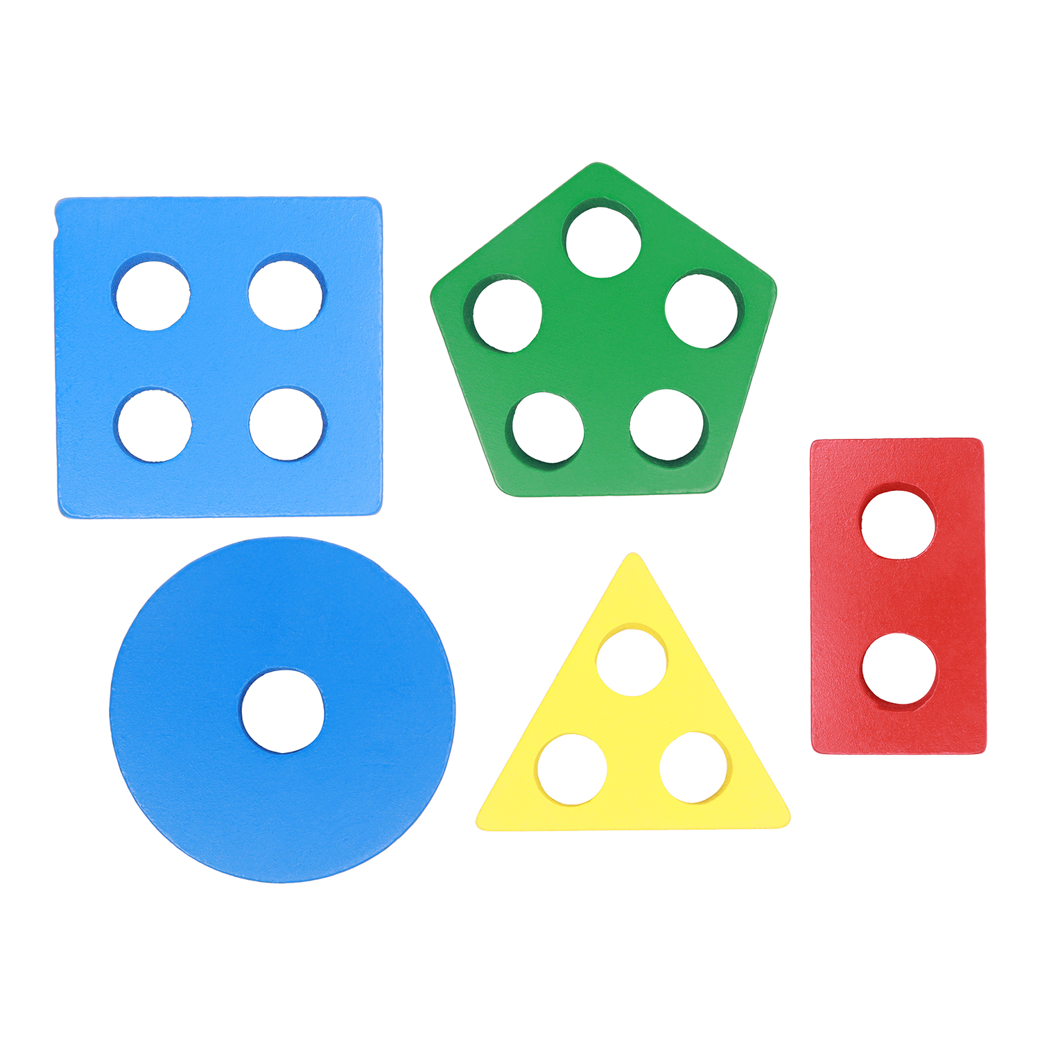 Wooden Stacking Toys for Kids | Toddler Activity Play | Educational Toys for 2+ Year Olds | Gift for Boys & Girls | Building Blocks for Baby Development | Brain Development Toy