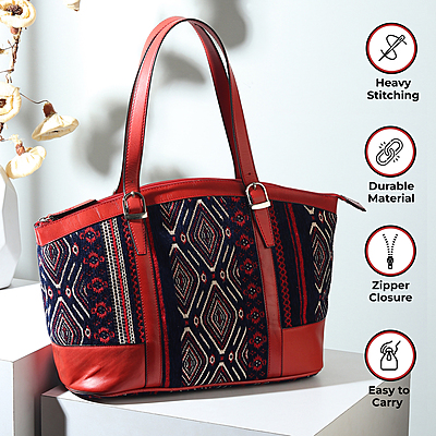SATCHEL BAGS RED