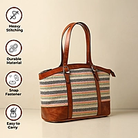 SATCHEL BAGS TAN