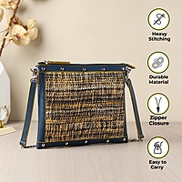 CROSS BODY AZUL