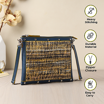 CROSS BODY AZUL