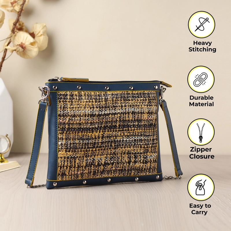 CROSS BODY AZUL